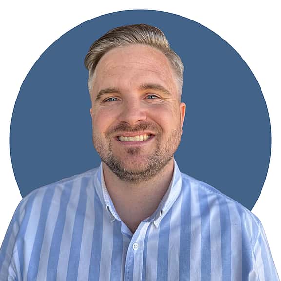 Frederik Brandt, teamleder for inddirekte salg